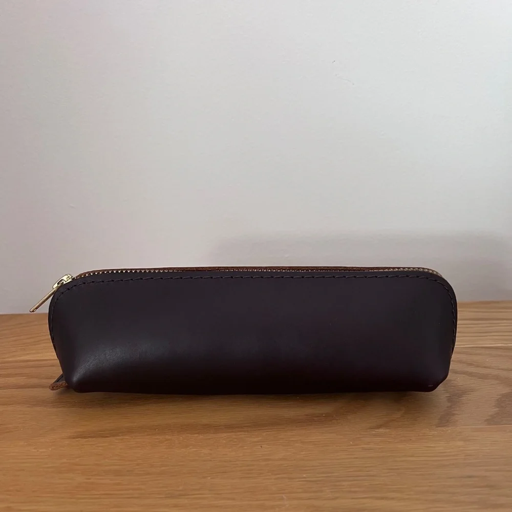 Portland Leather Sidekick Pouch "Grizzly" NWOT - Picture 5 of 7